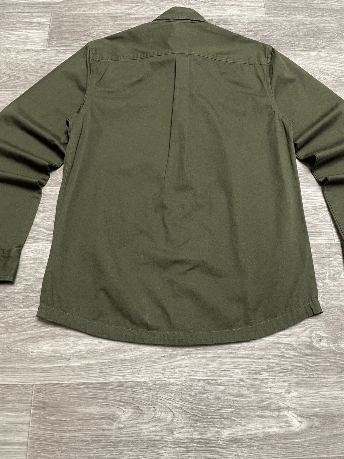 Barbour BARBOUR Beacon Forest Green Twill Overshirt Jacket Size US M / EU 48-50 / 2 - 17 Thumbnail