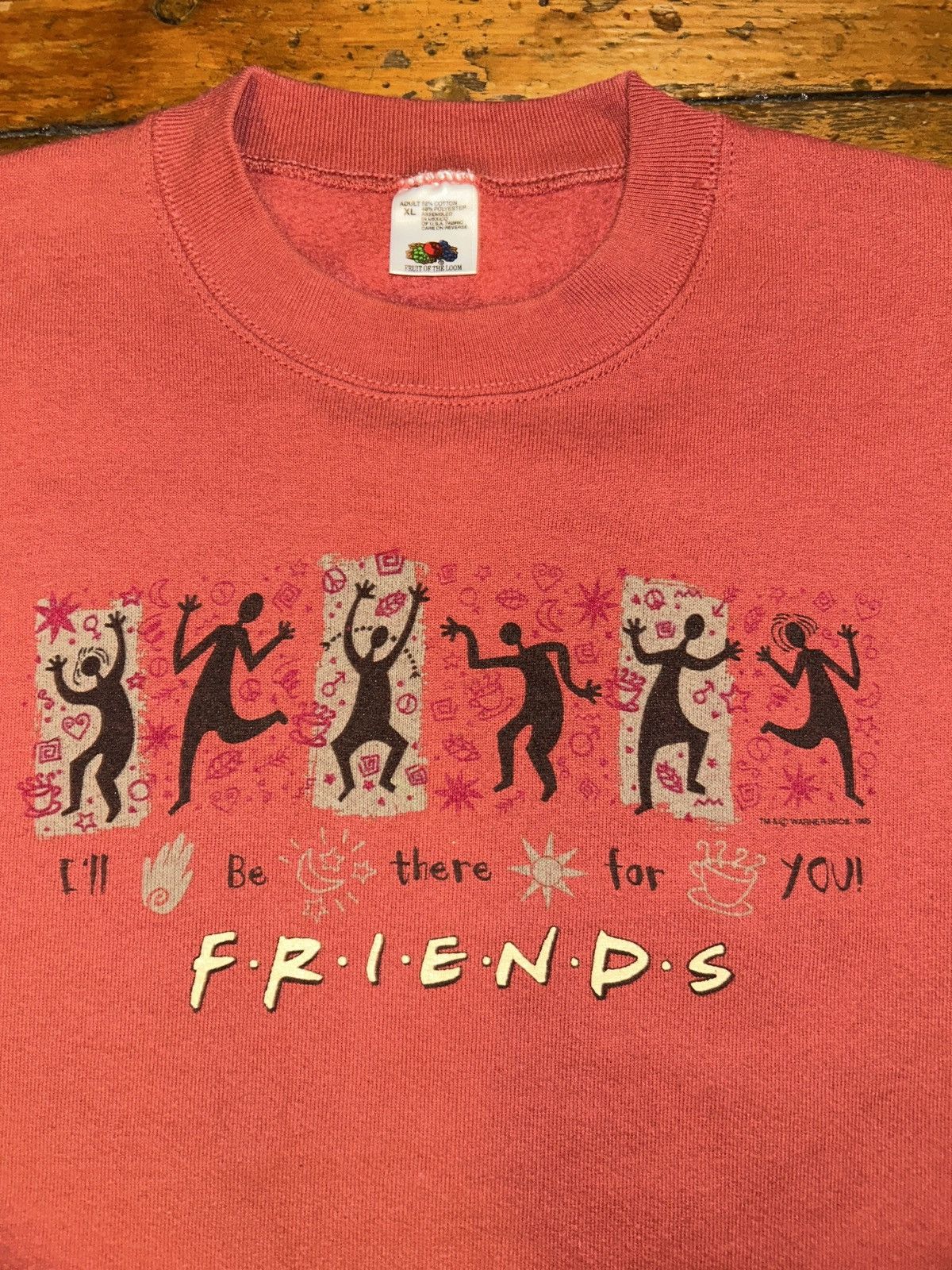 Vintage Vintage 90’s Friends TV show crewneck Size US XL / EU 56 / 4 - 1 Thumbnail