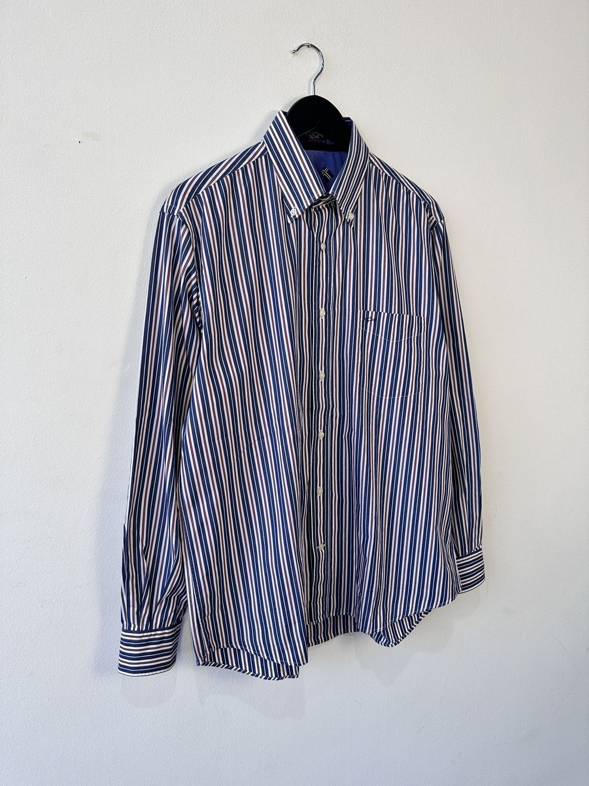 Paul & Shark Paul & Shark Yachting Multi Color Striped Button Shirt 42 L Size US L / EU 52-54 / 3 - 3 Thumbnail