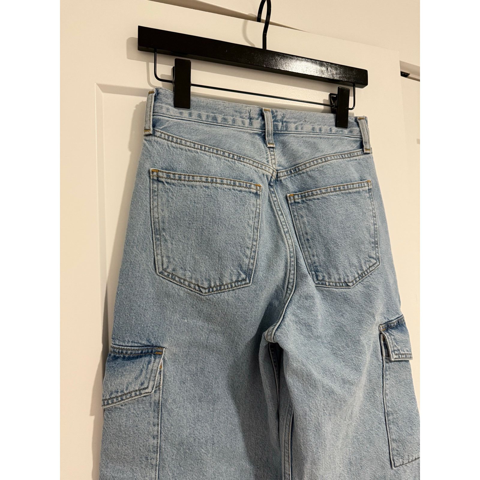 Agolde $325 Agolde Minka Denim Cargo Jeans - 24 Waist - 29” inseam Size 24" / US 00 / IT 34 - 10 Thumbnail