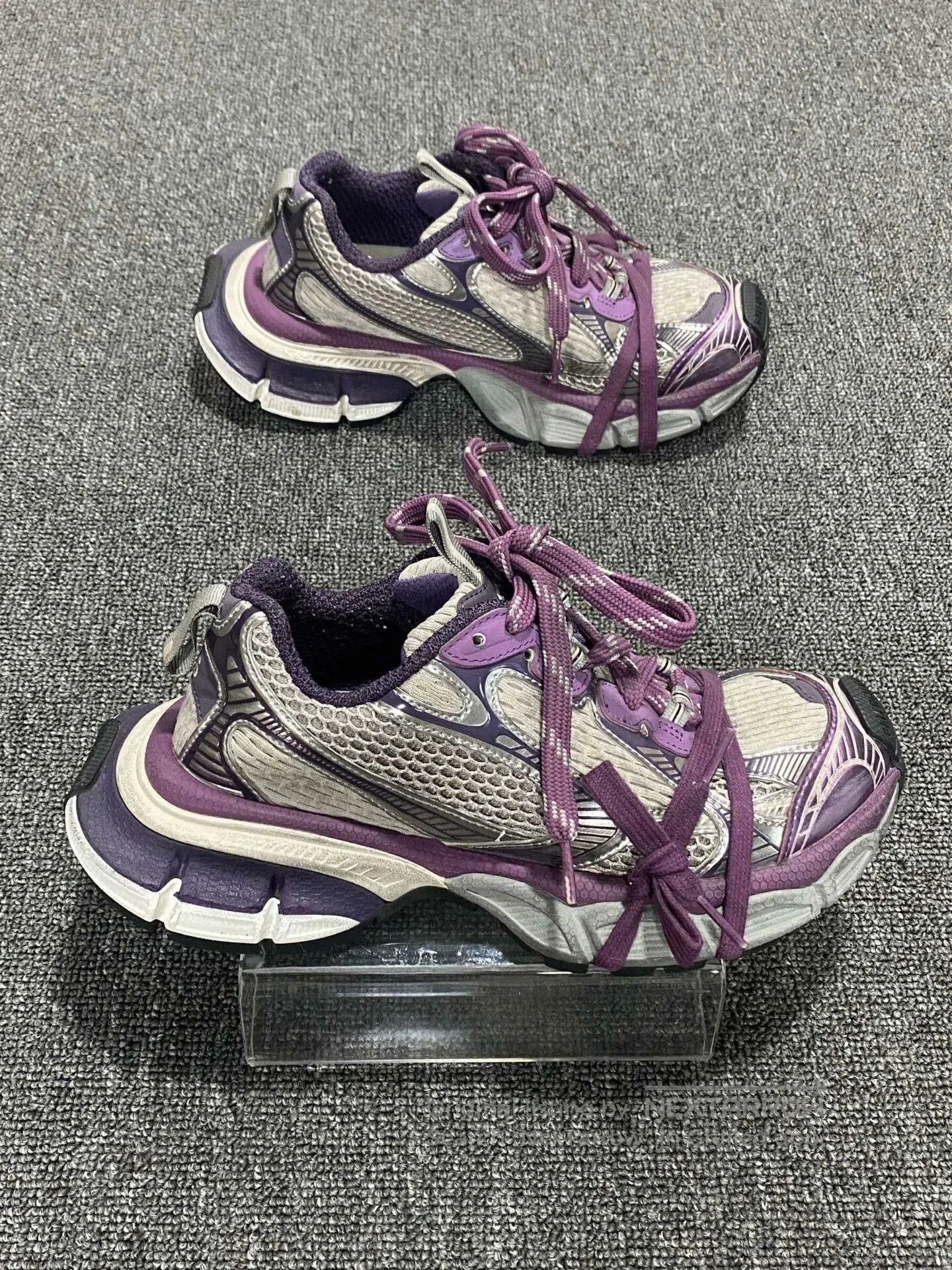 Balenciaga Balenciaga Purple Dad Shoes Size 36. Size US 5 / IT 35 - 4 Thumbnail