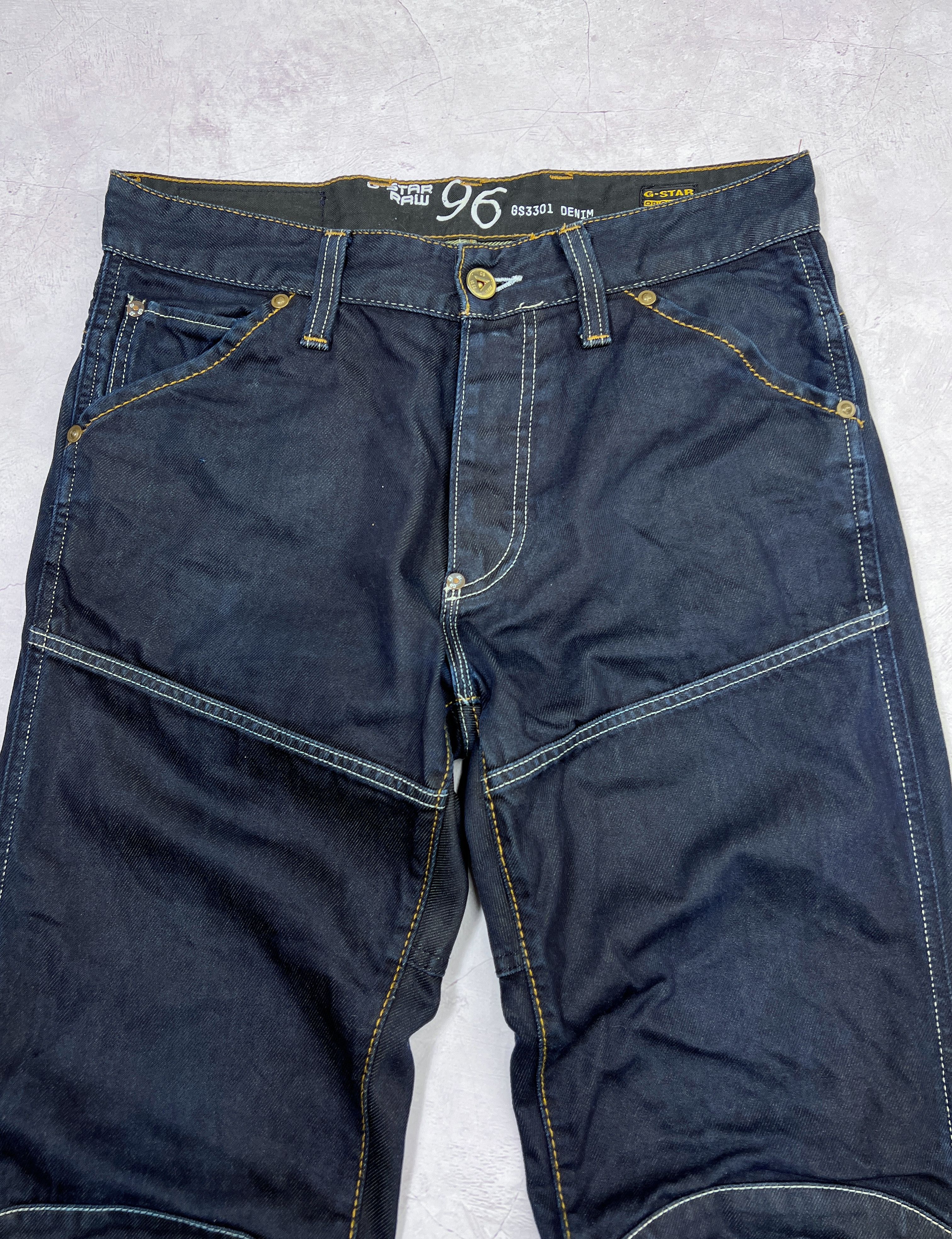 G-Star G-Star Raw 96 Denim Pants Jeans Elwood Heritage Narrow Size US 32 / EU 48 - 3 Thumbnail