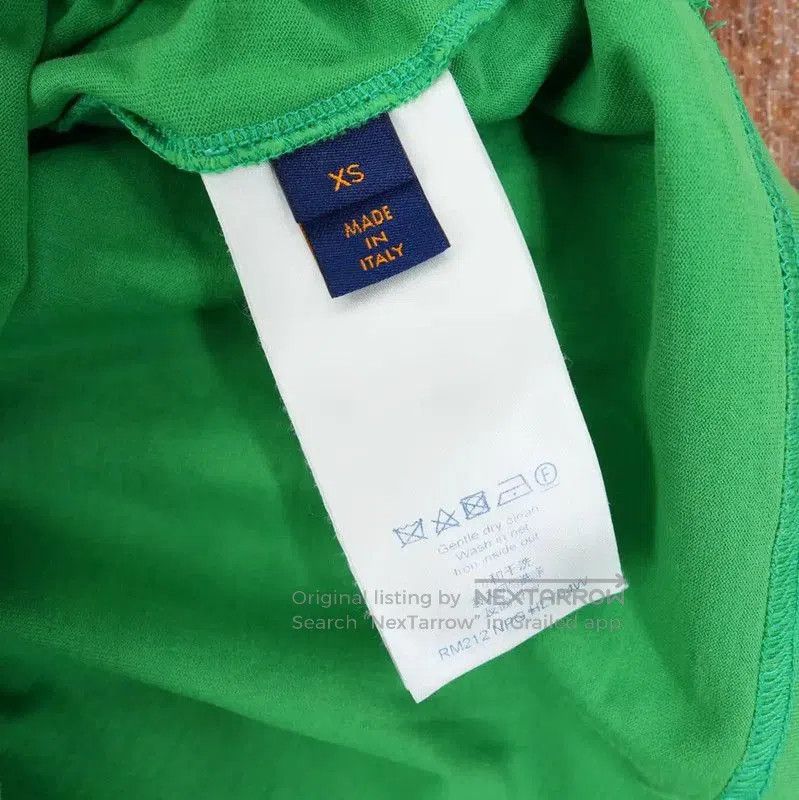 Louis Vuitton Louis Vuitton Green Logo Women's T. Size XS / US 0-2 / IT 36-38 - 6 Thumbnail