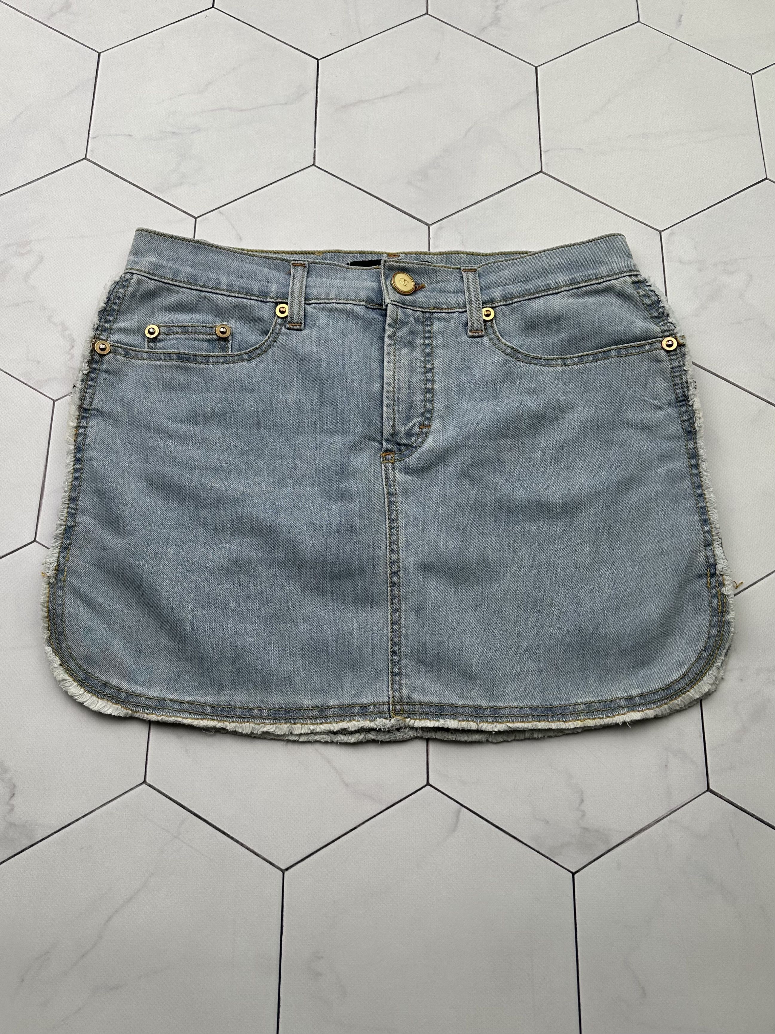 Just Cavalli Just Cavalli Vintage Mini Skirt (B250) Size 30" / US 8 / IT 44 - 1 Thumbnail