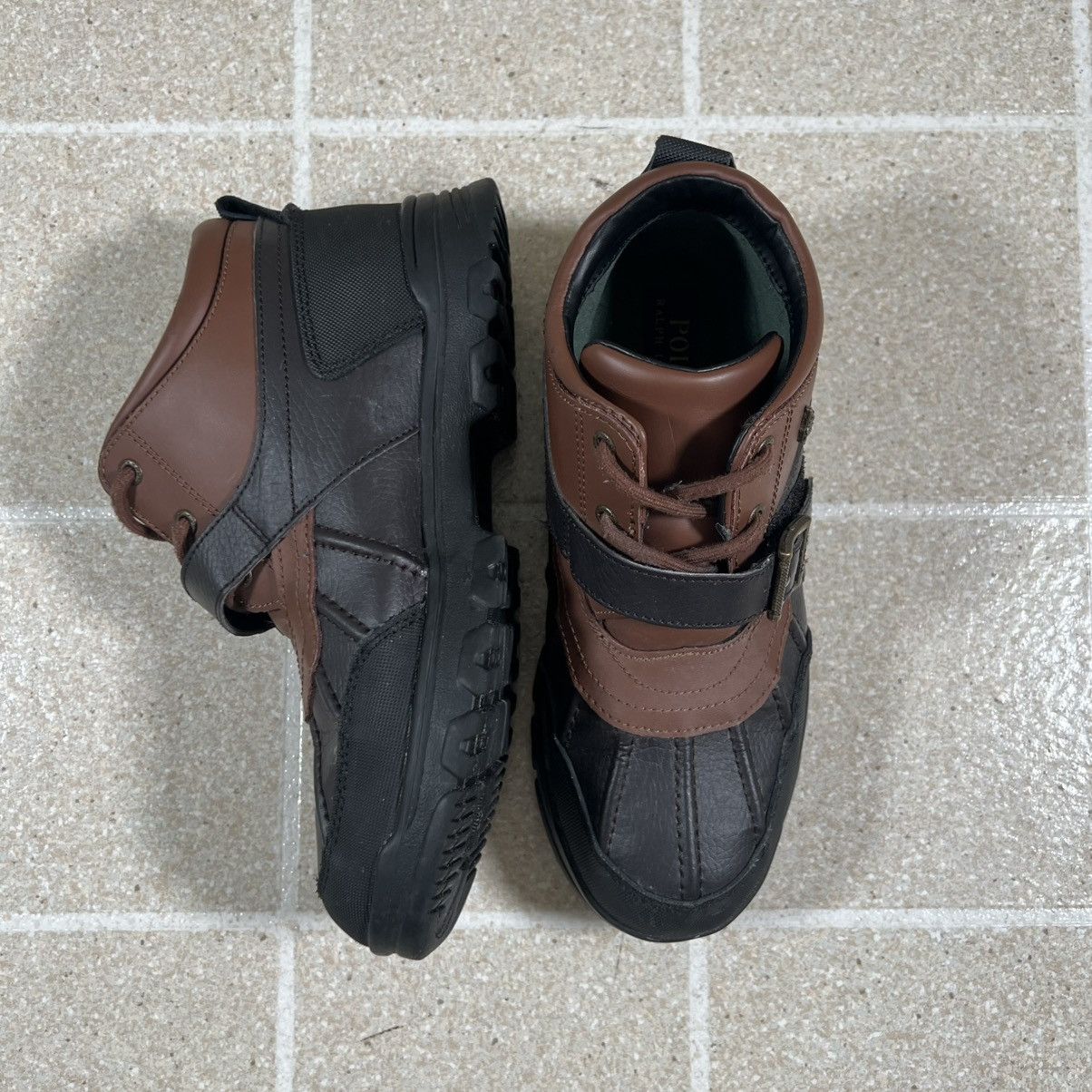 Polo Ralph Lauren POLO RALPH LAUREN Dover Boots US 5 Buckle Rubber Duck Brown Size US 5 / EU 37 - 4 Thumbnail