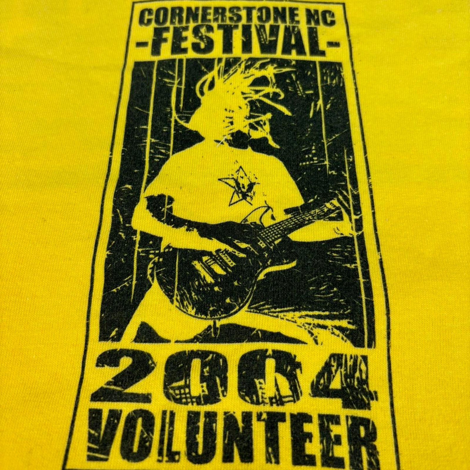 Vintage Y2K Rock Festival Graphic T-shirt Size US XL / EU 56 / 4 - 2 Thumbnail