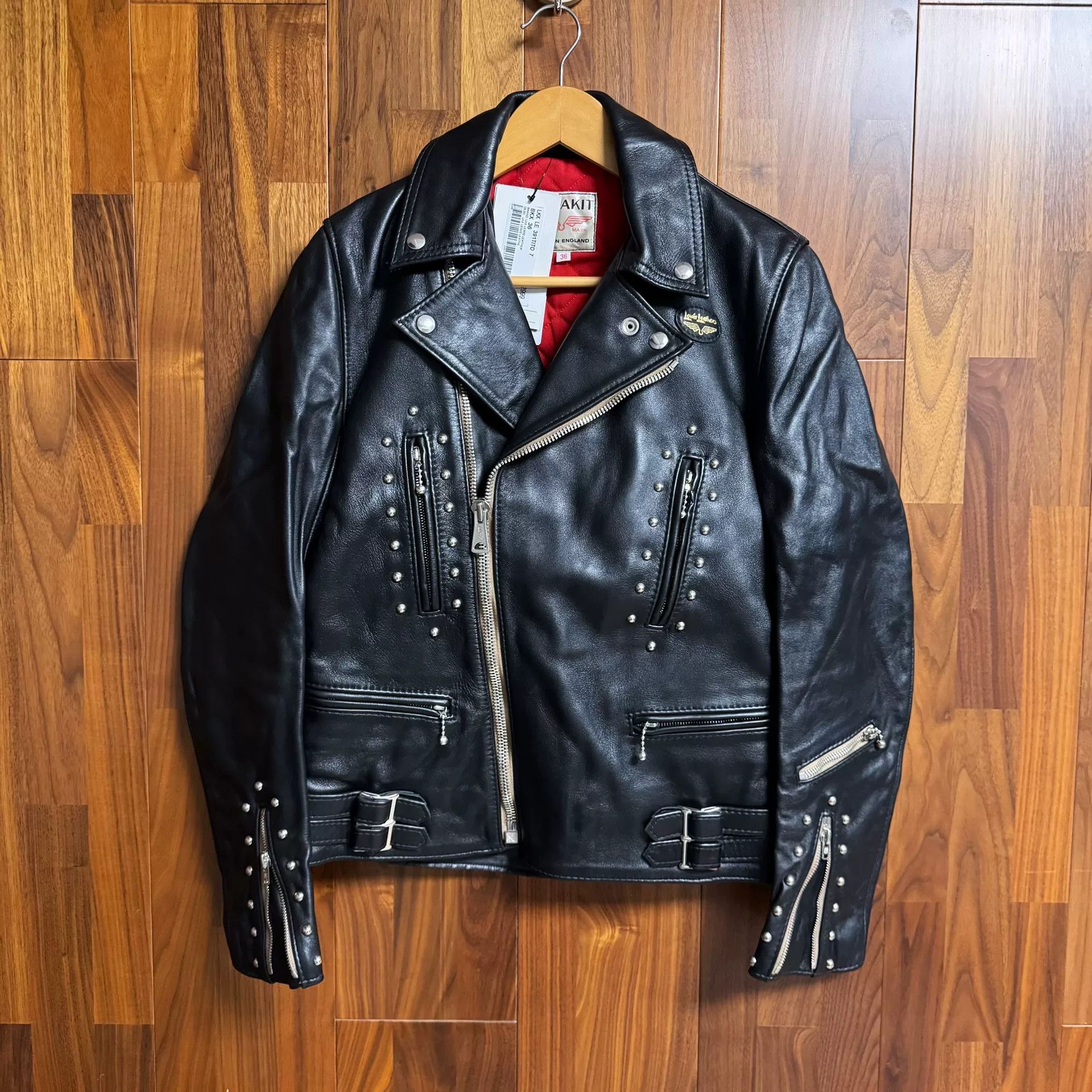Lewis Leathers Lewis Leathers 391T Rivet Moto Jacket Size US M / EU 48-50 / 2 - 1 Thumbnail