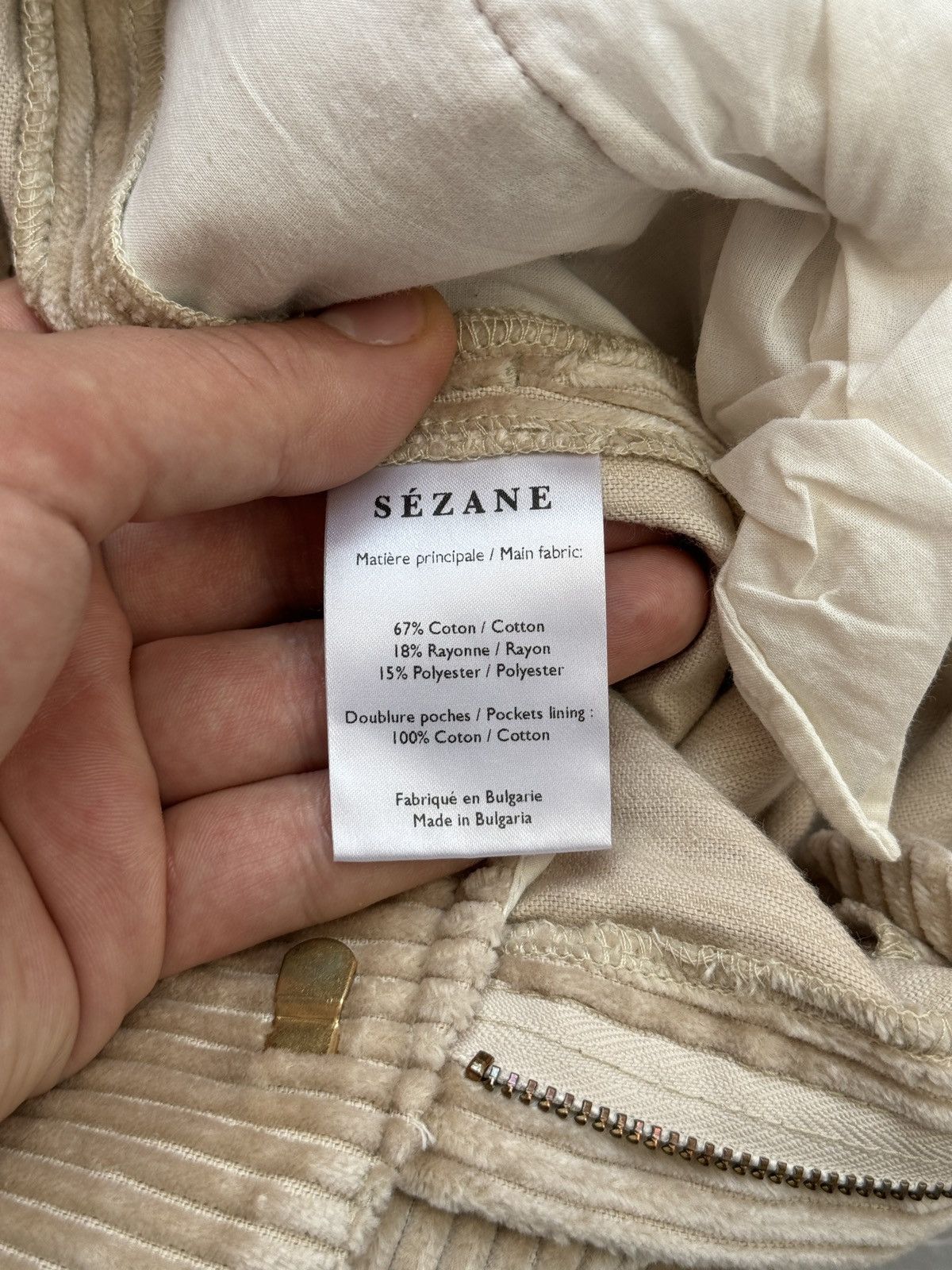 Sezane Sezane Corduroy Pants Size 36" / US 14 / IT 50 - 19 Thumbnail