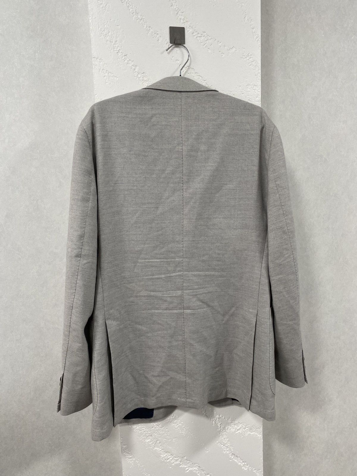 Suitsupply SuitSupply Havana Patch HL Light Grey Unlined Blazer Size:50 Size 50R - 17 Thumbnail