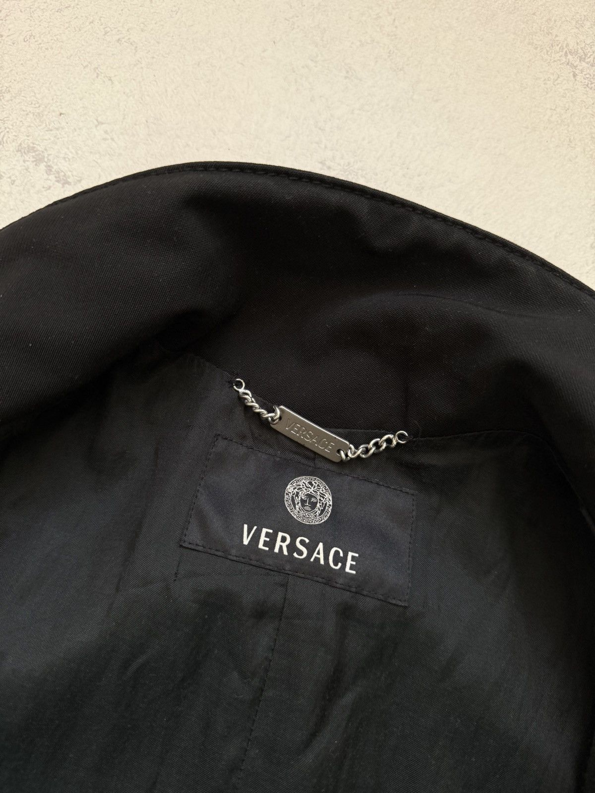 Versace Vintage Gianni Versace Archive Military Tech Jacket Size 50 Size US M / EU 48-50 / 2 - 13 Thumbnail