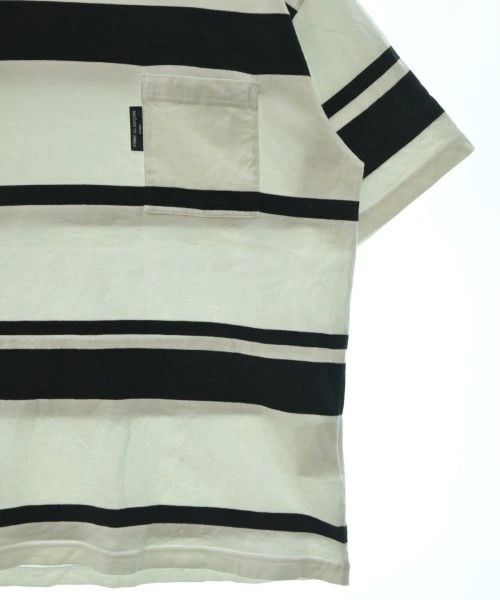 Comme des Garcons Homme T-Shirt all-over pattern crewneck chest pocket White x black Size US XL / EU 56 / 4 - 5 Thumbnail