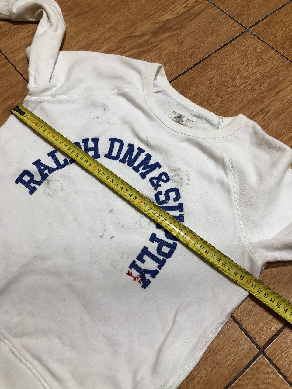 Denim & Supply Ralph Lauren POLO RALPH LAUREN Sweatshirt Minimal Clean Look Size L / US 10 / IT 46 - 10 Thumbnail