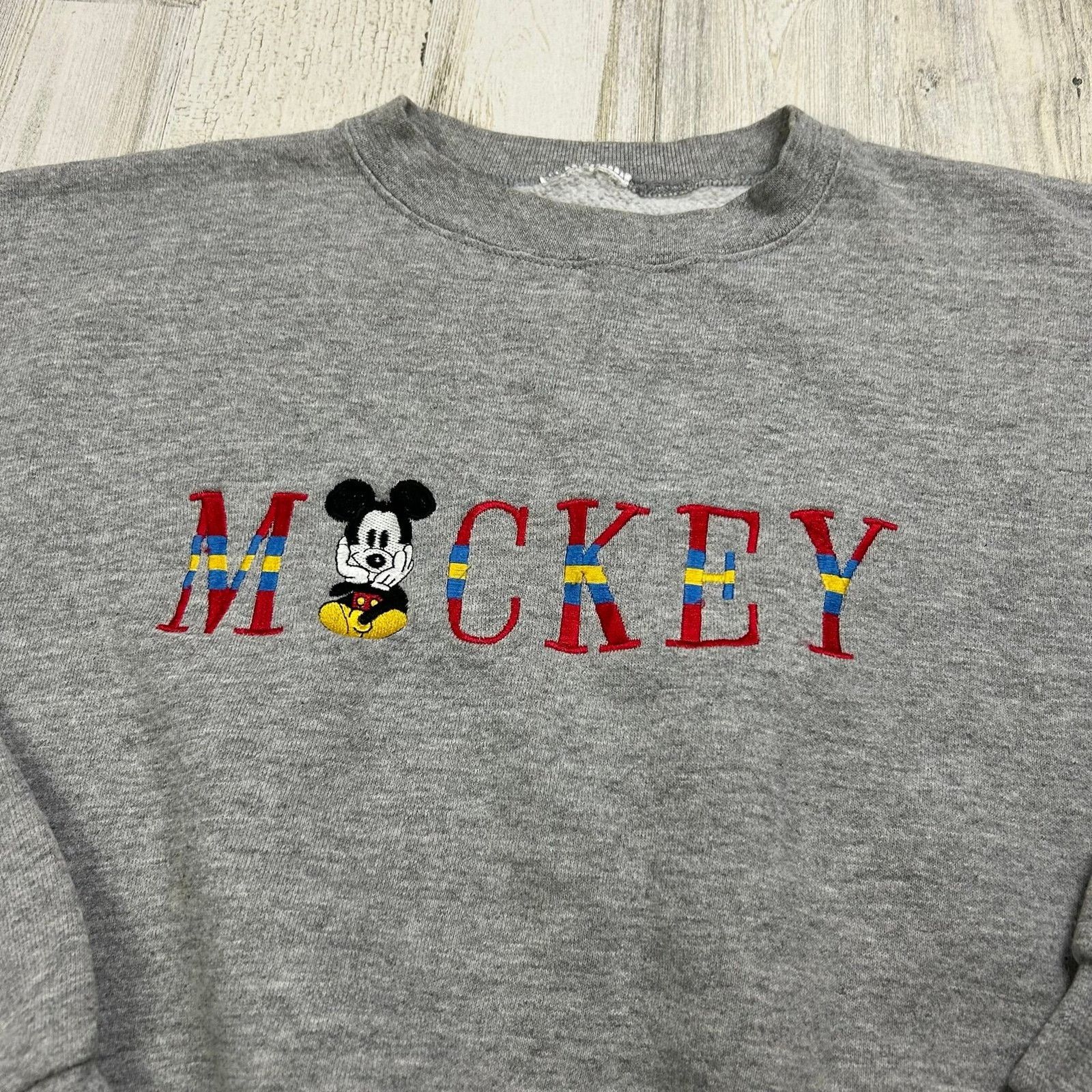 Disney × Vintage Vintage Disney Mickey Mouse Crewneck Size US L / EU 52-54 / 3 - 2 Thumbnail