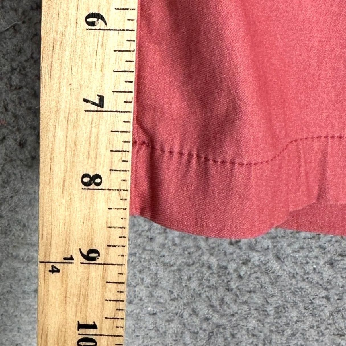 Mizzen+Main Mizzen+Main Shorts Mens 36 Pink Performance Chino Stretch Pockets Casual Travel Slim/Regular Fit Size US 36 / EU 52 - 6 Thumbnail