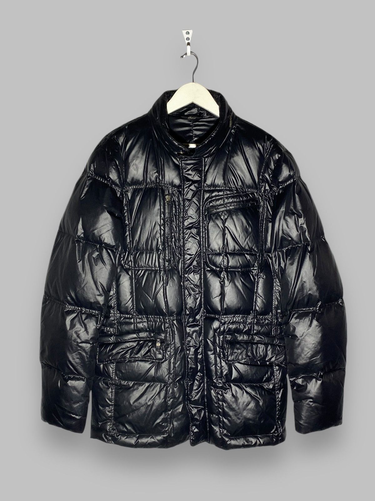 Brioni Brioni Luxury Black Down Puffer Winter Jacket Size US M / EU 48-50 / 2 - 1 Thumbnail