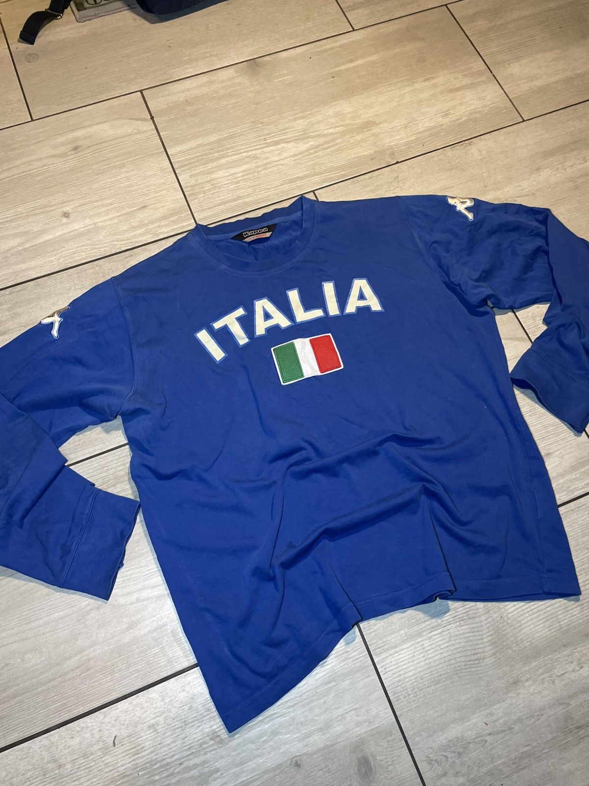 Kappa Longsleeve kappa italia vintage Size US XL / EU 56 / 4 - 1 Thumbnail