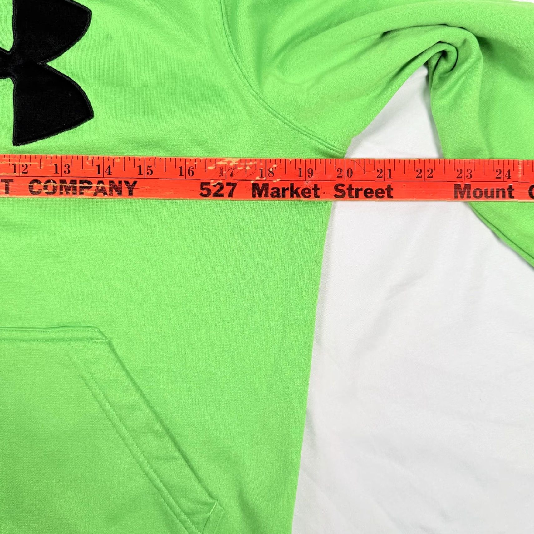 Under Armour Under Armour Hoodie Neon Green Fleece Pullover Sweatshirt Athleisure Women XS Long Sleeve Pullover Size XS / US 0-2 / IT 36-38 - 7 Thumbnail