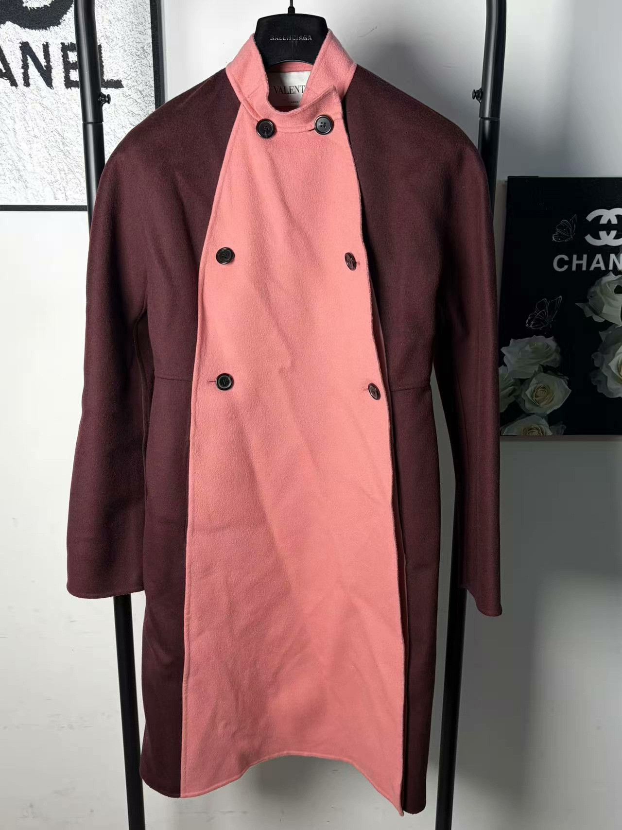 Valentino Valentino Wool White Coat XS Women Size XS / US 0-2 / IT 36-38 - 1 Thumbnail