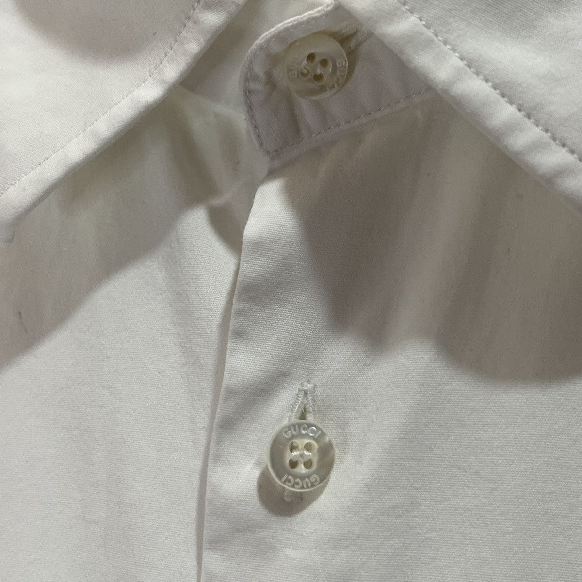 Gucci Gucci Button-up Polo Longsleeves Size US M / EU 48-50 / 2 - 3 Thumbnail