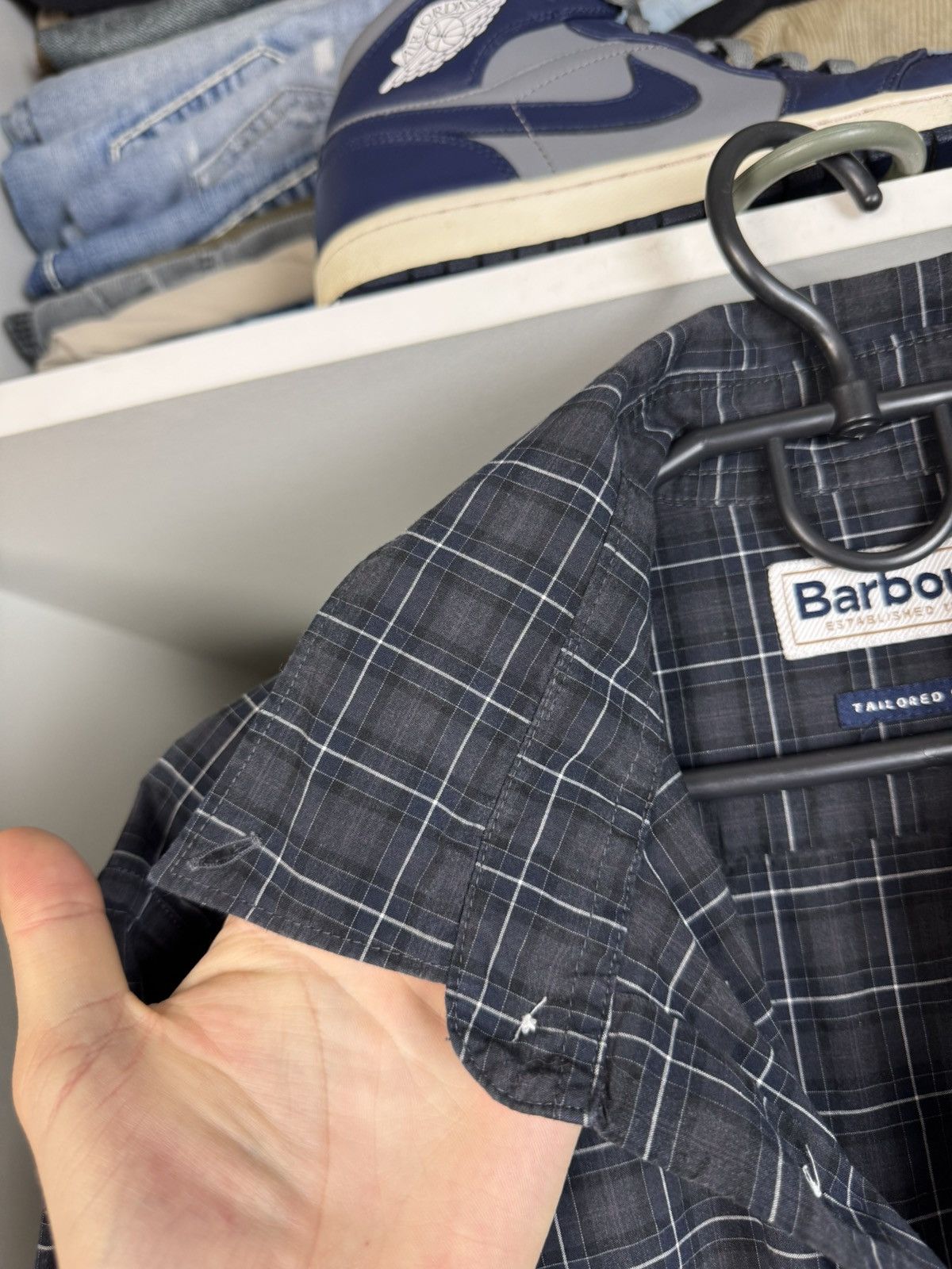 Barbour Barbour Lomond Tailored Fit Plaid Button-Down Shirt Size US M / EU 48-50 / 2 - 4 Thumbnail