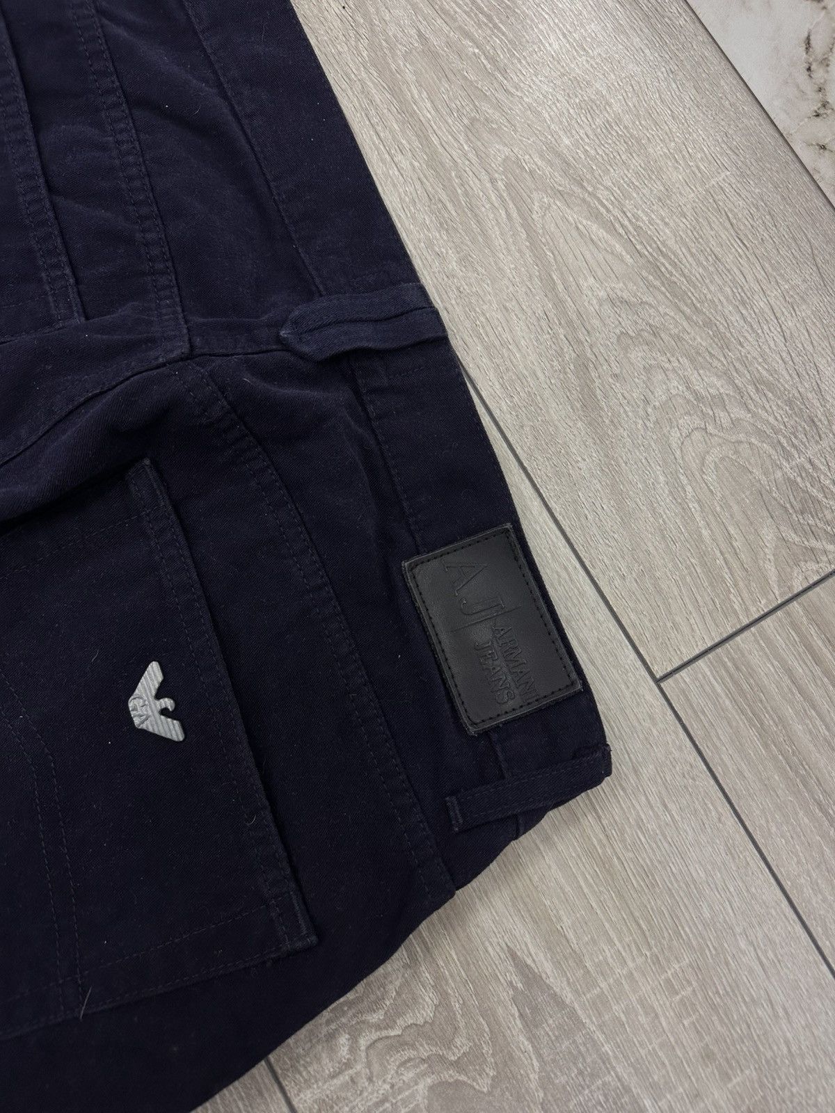 Armani Armani Vintage Velvet Corduroy Blue Pants Size US 34 / EU 50 - 6 Thumbnail