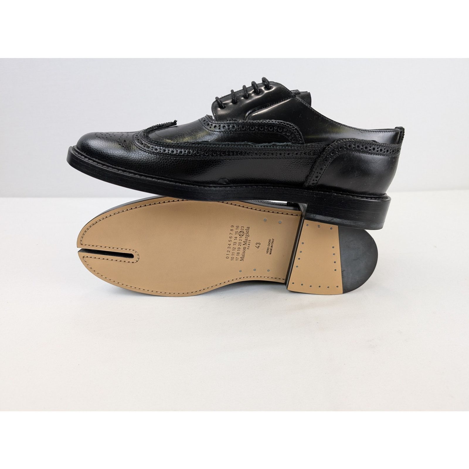 Maison Margiela o1rshd1 MMMKE Tabi Boots in Black Size US 10 / EU 43 - 11 Thumbnail