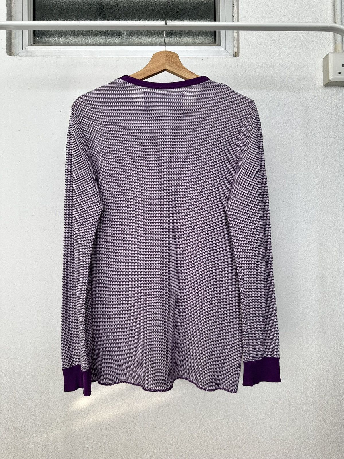 If Six Was Nine 2000's SHU knit waffle long sleeve Size US M / EU 48-50 / 2 - 8 Thumbnail