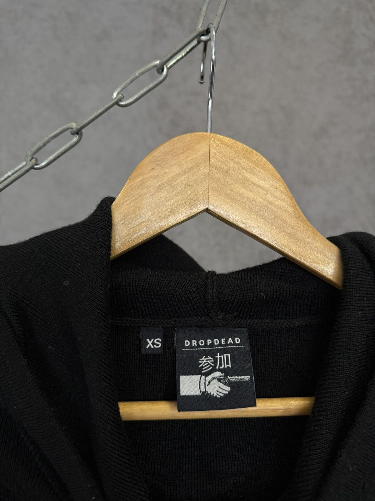 Drop Dead Clothing Drop Dead designer wool hoodie Size US XS / EU 42 / 0 - 3 Thumbnail