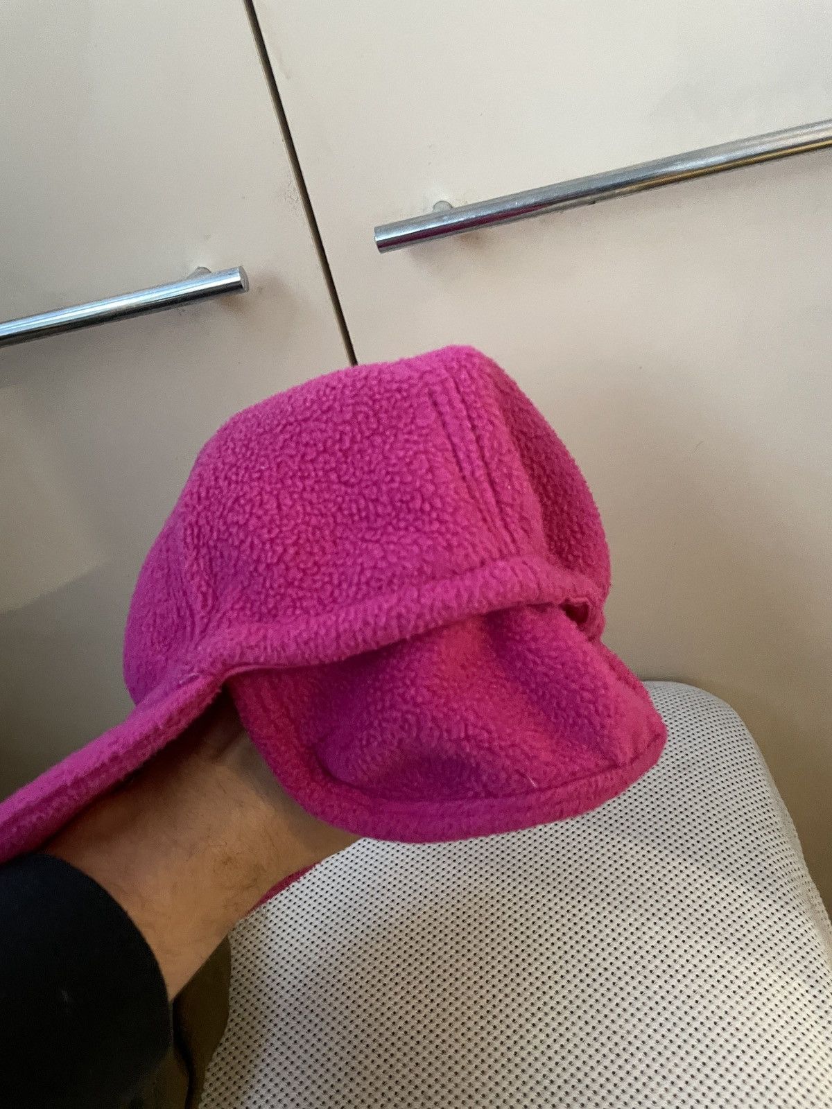 Fila Fila 90s pink Gorpcore fleece Hat Magic line Cap polartec Size ONE SIZE - 7 Thumbnail