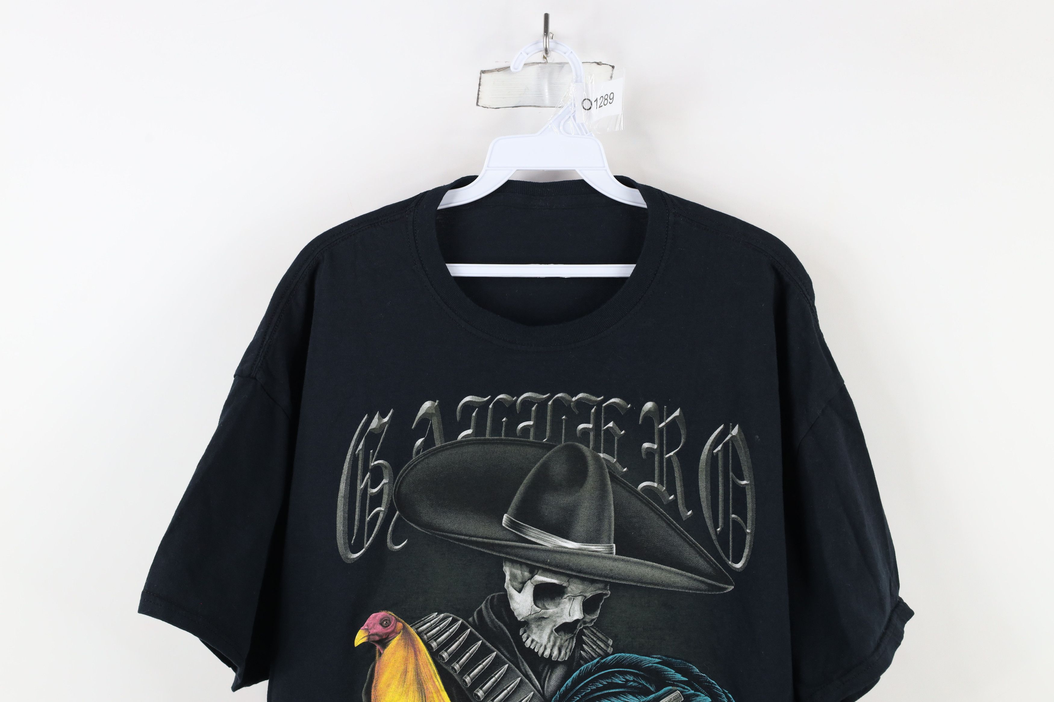Vintage Vintage Y2K Streetwear Cowboy Mexicano de Corazon T-Shirt Size US XL / EU 56 / 4 - 2 Thumbnail