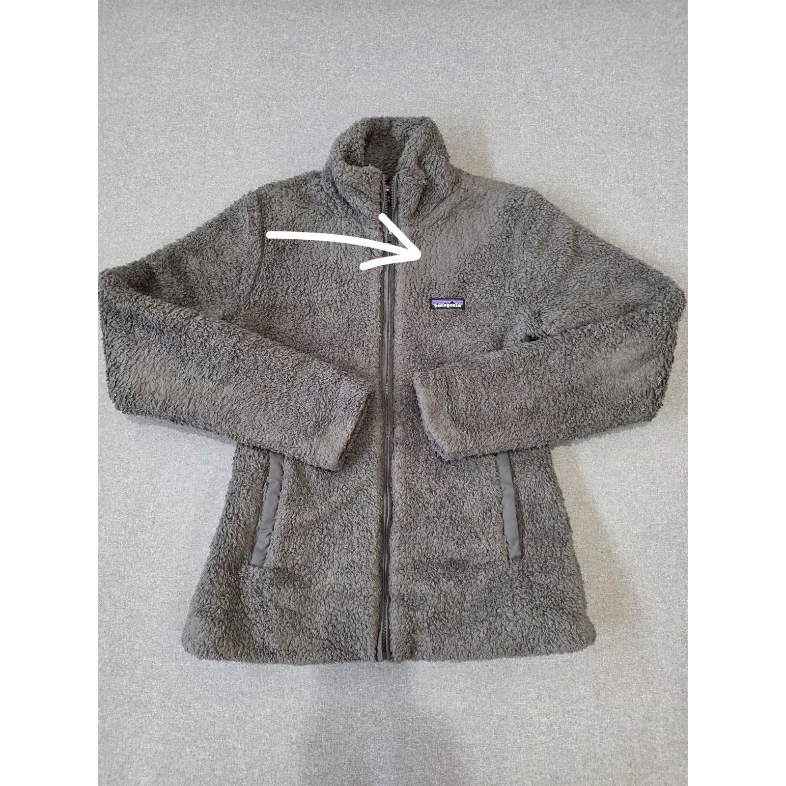 Patagonia Patagonia Los Gatos Full Zip Sherpa Fleece Jacket Gray sz M Size M / US 6-8 / IT 42-44 - 8 Thumbnail