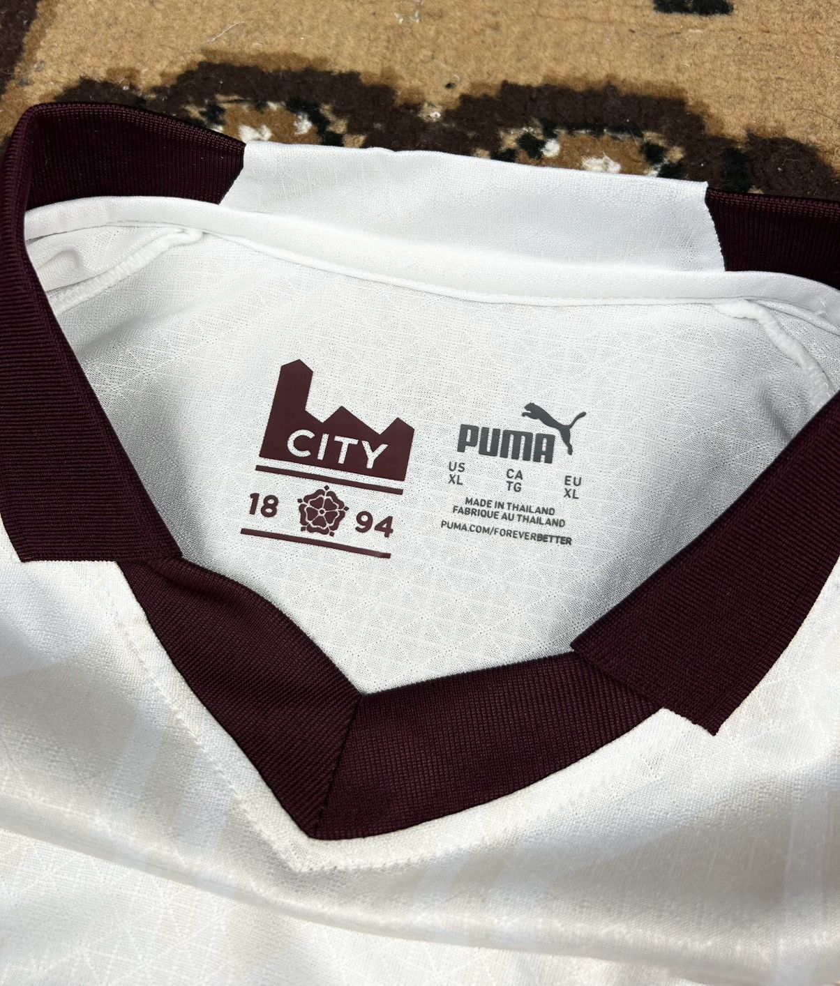 Puma rare Puma Manchester City Away Soccer Jersey 23/24 Size US XL / EU 56 / 4 - 9 Thumbnail