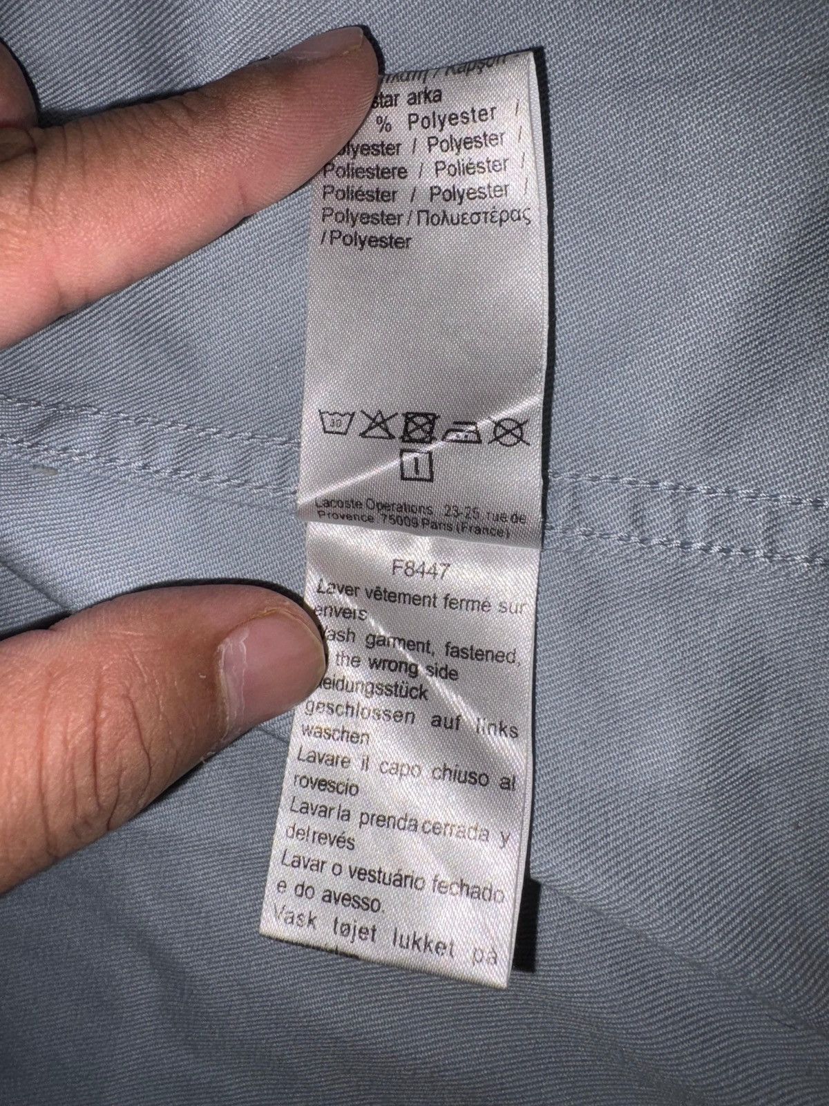 Lacoste Luxury x vintage x Lacoste x Multi Pocket Heavy Jacket Size US XXL / EU 58 / 5 - 12 Thumbnail