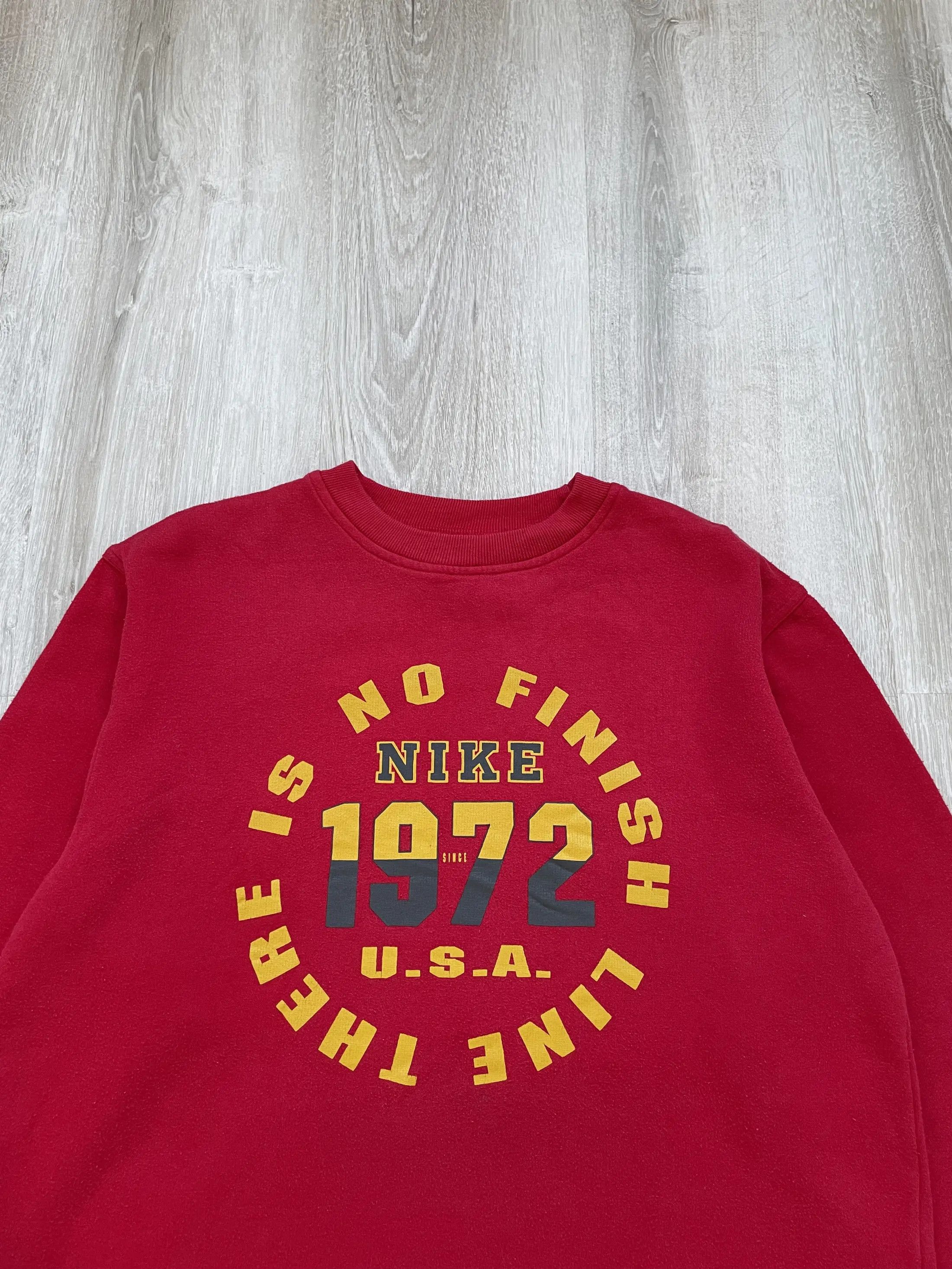 Nike Vintage 90s Nike Center Logo Sweatshirt Size US XS / EU 42 / 0 - 3 Thumbnail