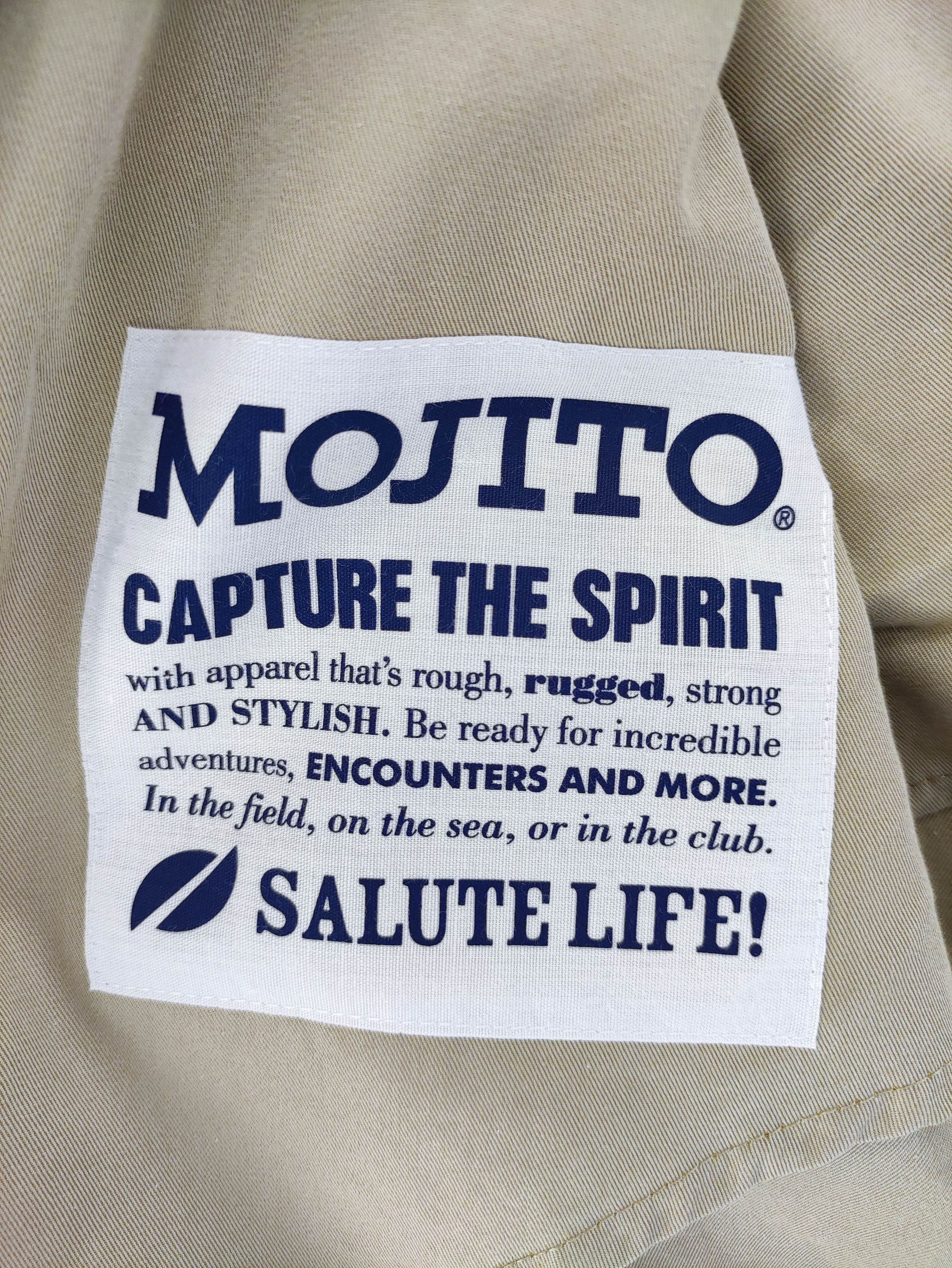 Japanese Brand Vintage Mojito Long Coat Jacket Button Size S / US 4 / IT 40 - 6 Thumbnail