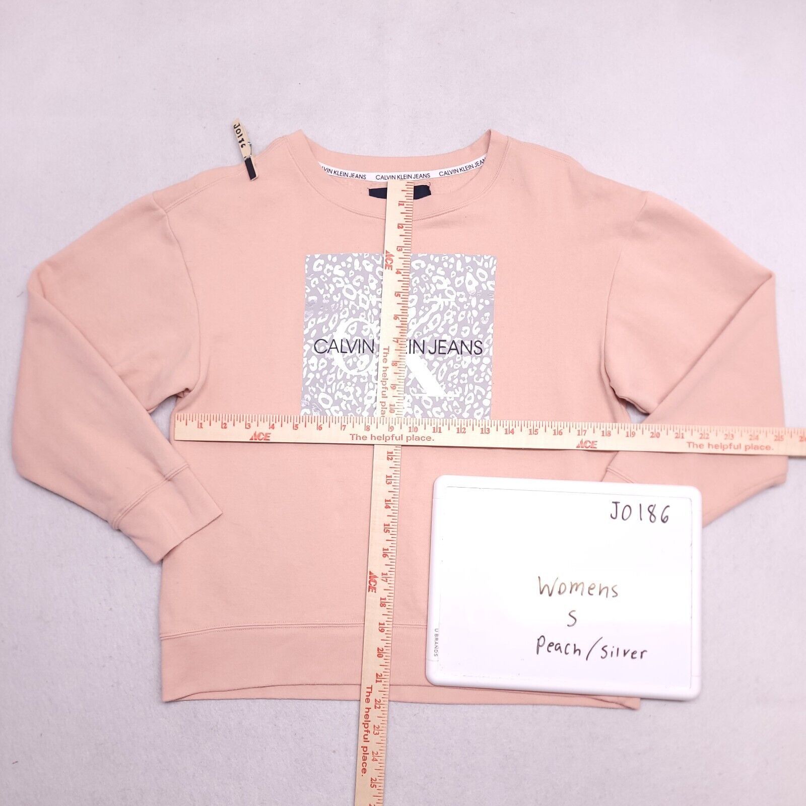 Calvin Klein Calvin Klein Pullover Sweatshirt Womens Size Small S Pink Size S / US 4 / IT 40 - 7 Thumbnail