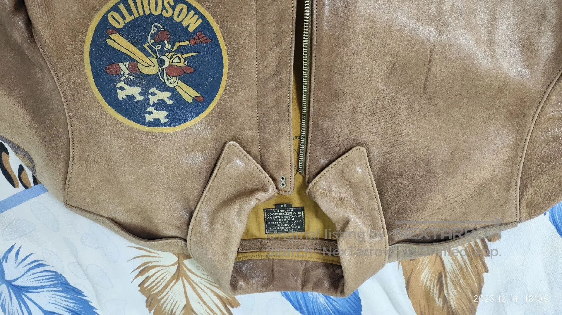 Buzz Rickson's Buzz Rickson Horsehide A2 Flight Jacket. Size US M / EU 48-50 / 2 - 6 Thumbnail