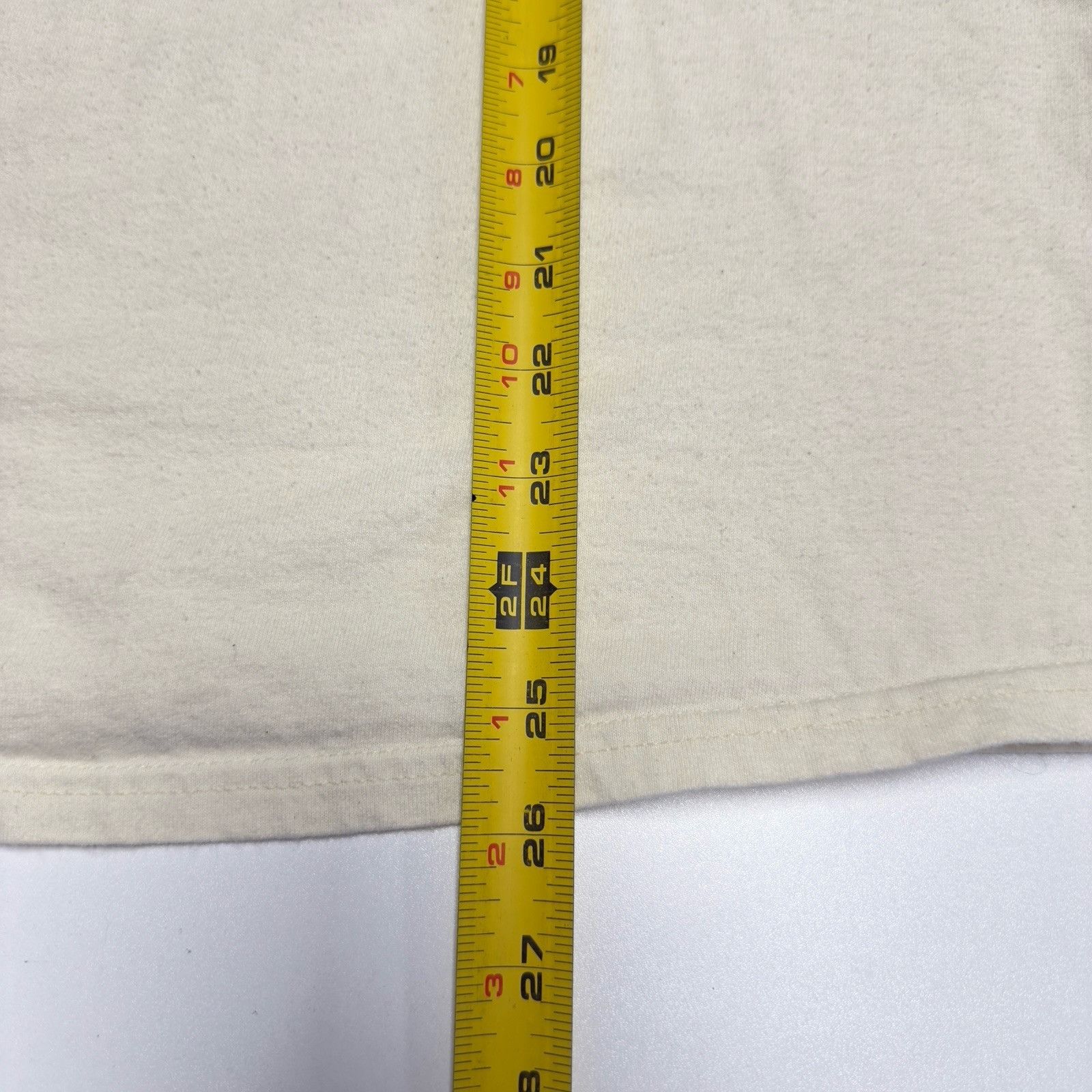 Hanes Vintage Moondoggie Art T Shirt Womens Large 21x26 White Y2K Size L / US 10 / IT 46 - 13 Thumbnail