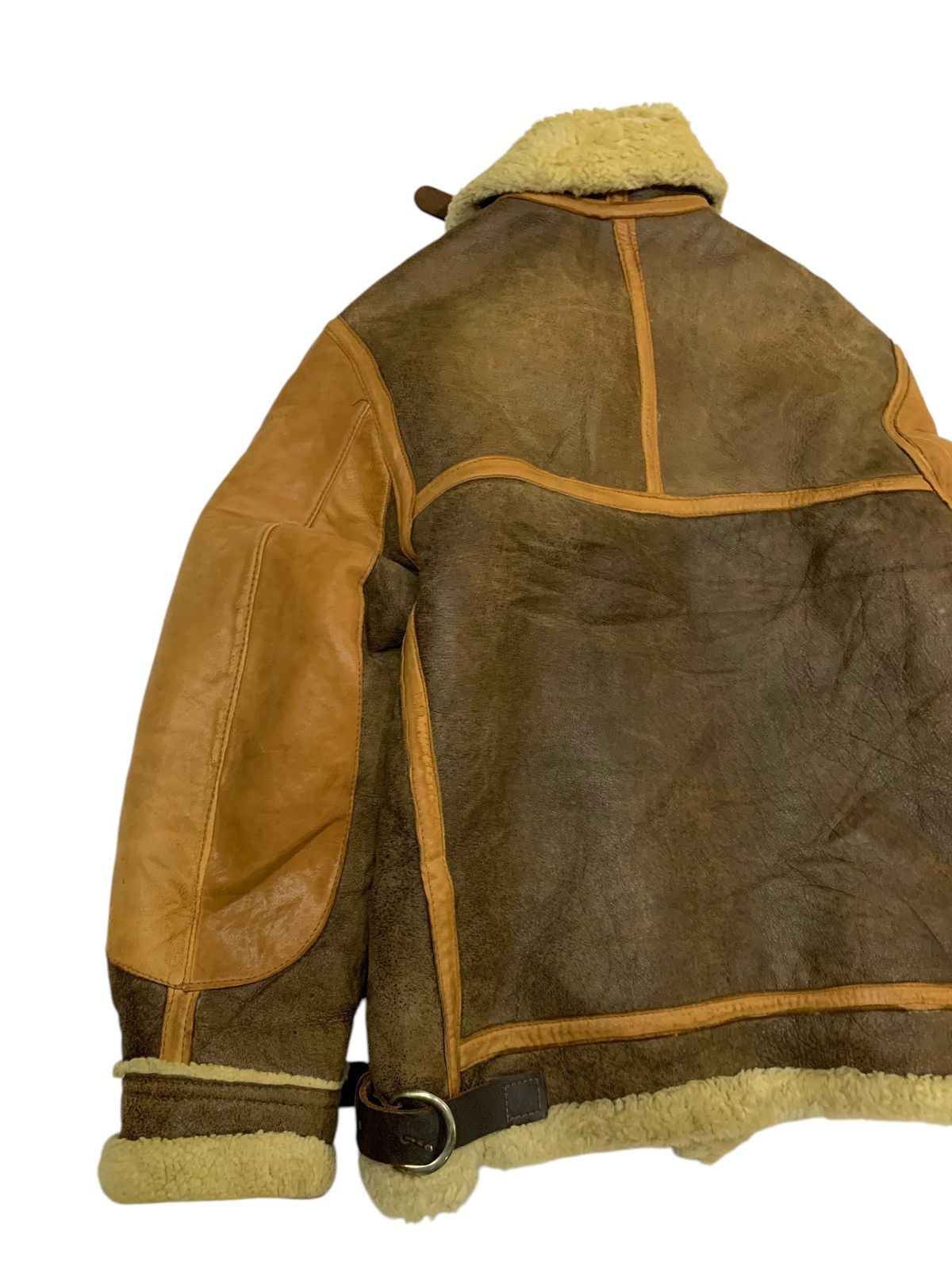 Schott 🔥RARE VTG SCHOTT BROS SHEEPSKINS LEATHER TYPE B3 Size US M / EU 48-50 / 2 - 11 Thumbnail