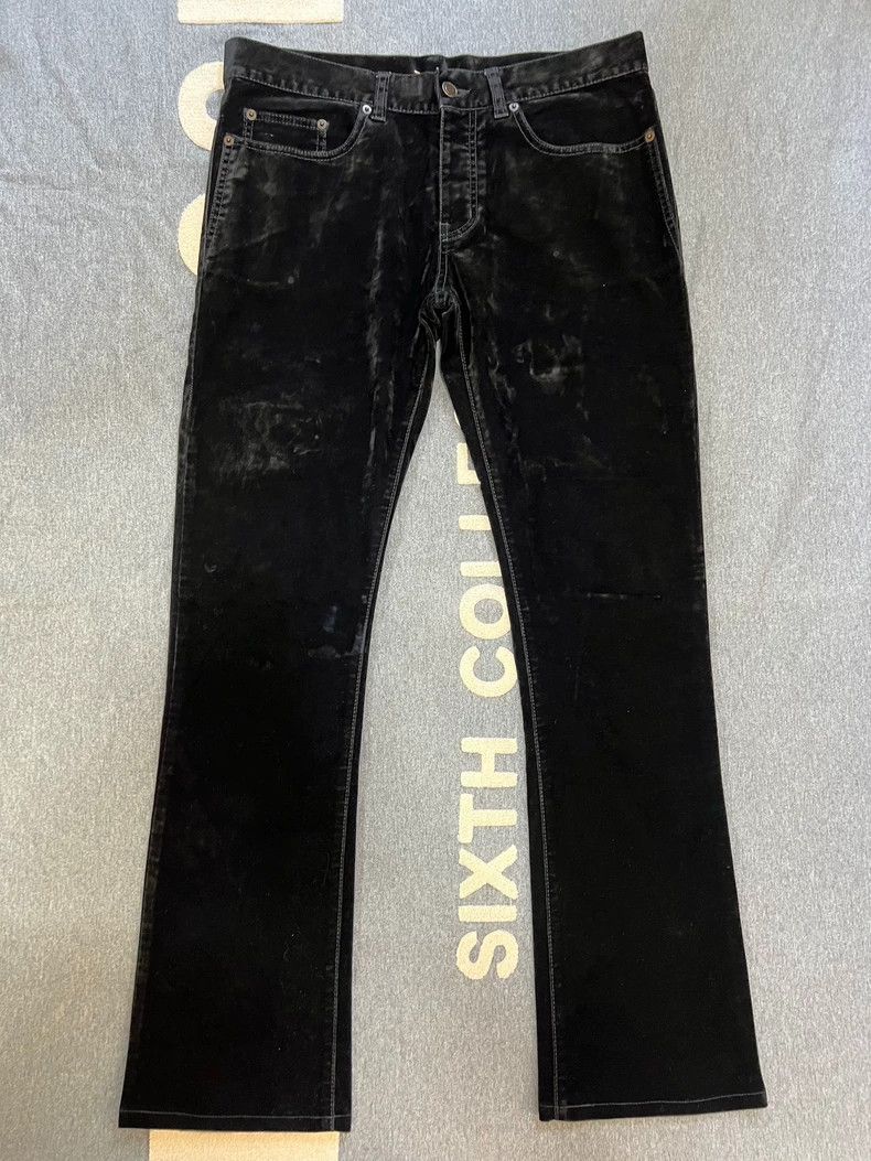 Other Saint Laurent Paris Micro-velvet pants Size 31" - 1 Thumbnail
