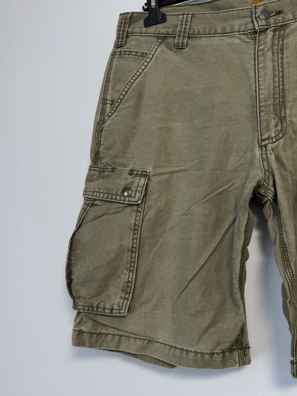 Carhartt Carhartt Relaxed Fit Cargo Short 36 earth olive distress wip Size US 36 / EU 52 - 8 Thumbnail