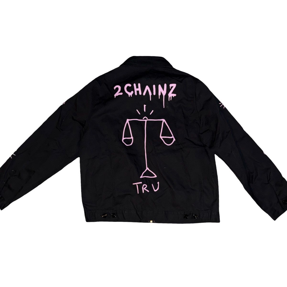 Dickies Dickies 2 chainz black and pink jacket Size US L / EU 52-54 / 3 - 3 Thumbnail