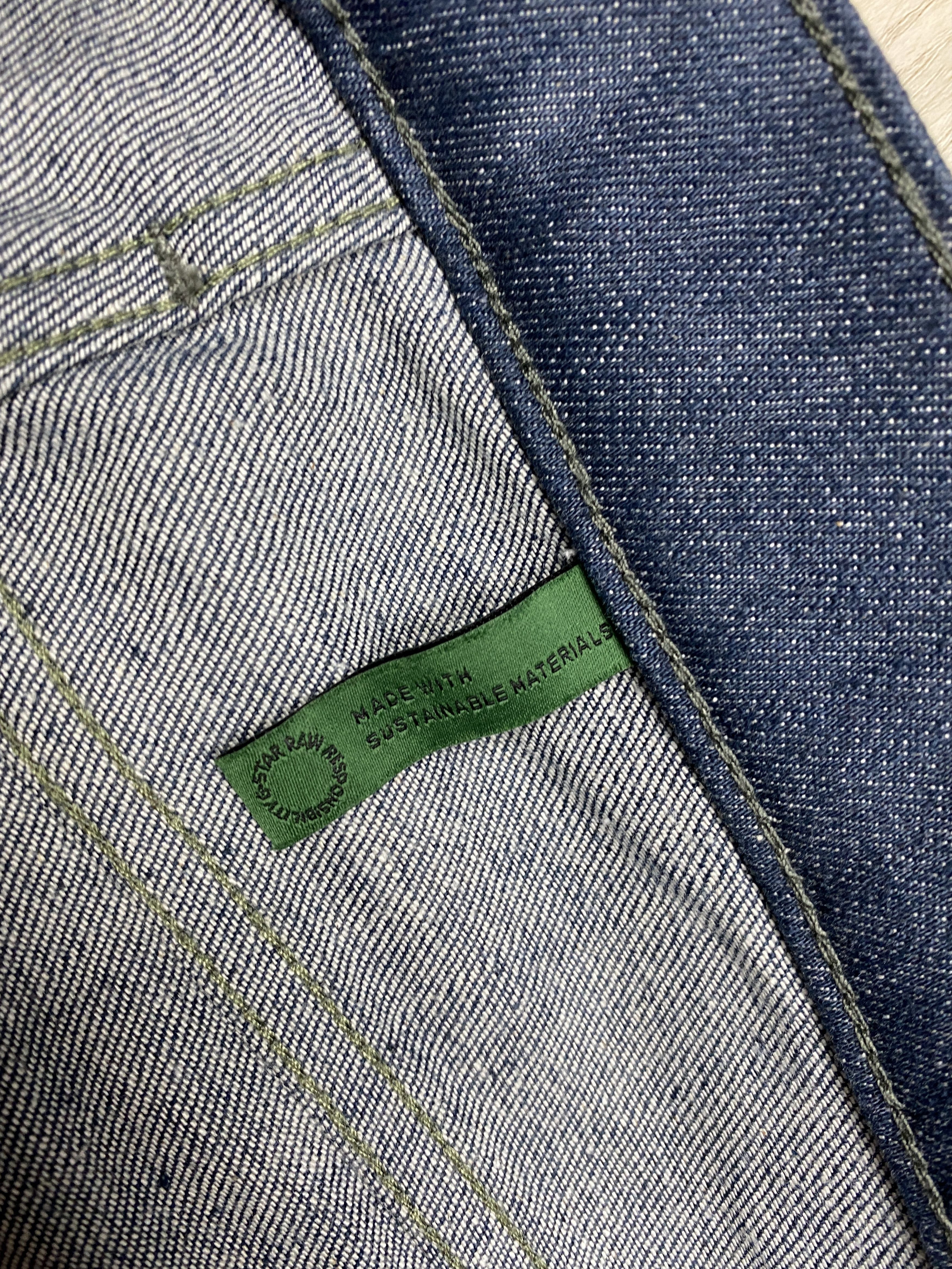 G-Star G Star Raw 3301 Slim Mens Denim Pants Jeans Size US 32 / EU 48 - 6 Thumbnail