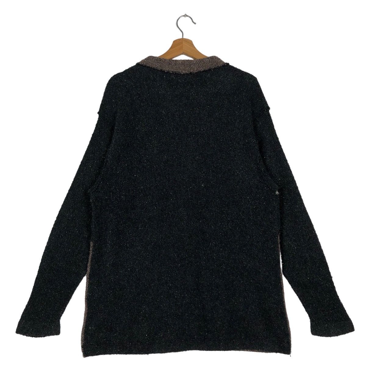 Japanese Brand 🔥90’s Knit Handmade Sweatshirt Mr.Junko Made in Japan Size US L / EU 52-54 / 3 - 7 Thumbnail