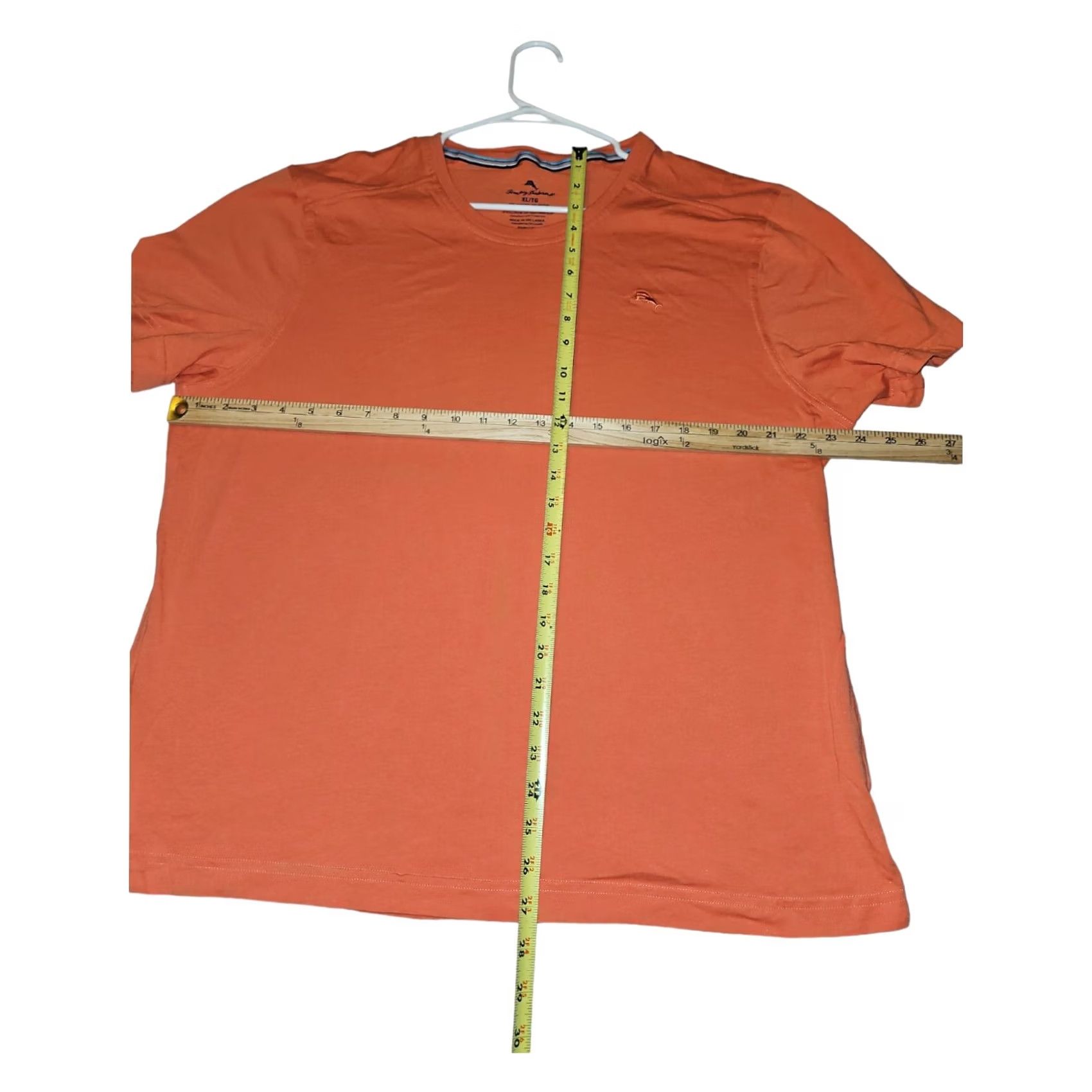 Tommy Bahama VINTAGE Tommy Bahama Shirt XL Men's Short Sleeve Orange Embroidered Logo Casual Vacation Size US XL / EU 56 / 4 - 3 Thumbnail
