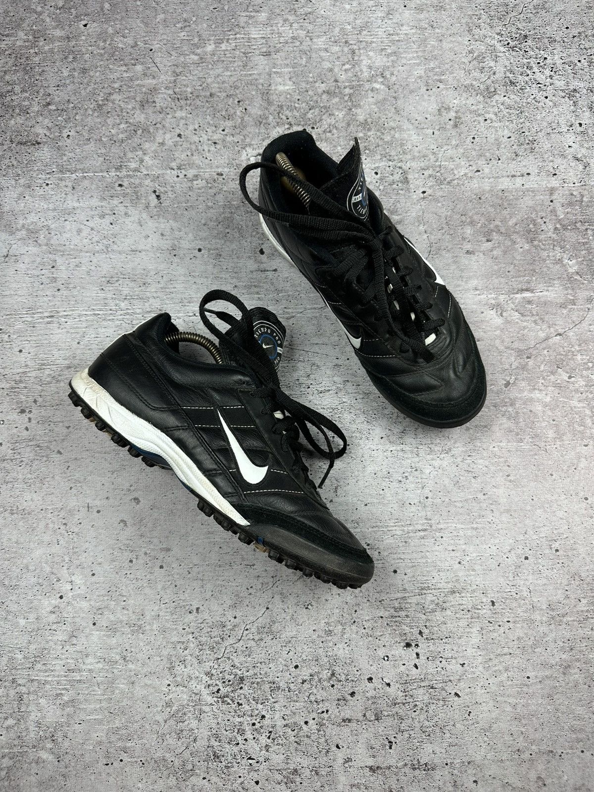Nike × Vintage 2000 Nike Tiempo Pro Vintage Leather Soccer Boots Size US 9 / EU 42 - 1 Thumbnail