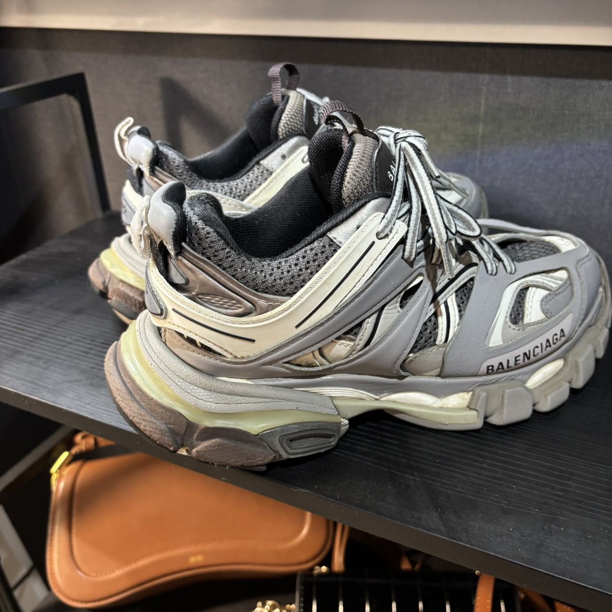 Balenciaga Women’s Balenciaga Track gray sneaker Size:35 (ArtNo.542436) Size US 5 / IT 35 - 9 Thumbnail