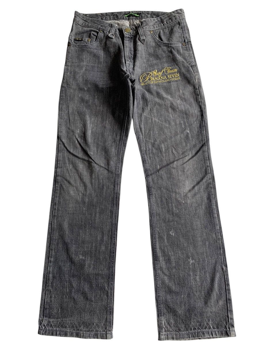 Kapital BANANA SEVEN SURF CITY STREETWEAR DENIM Size US 33 - 1 Thumbnail
