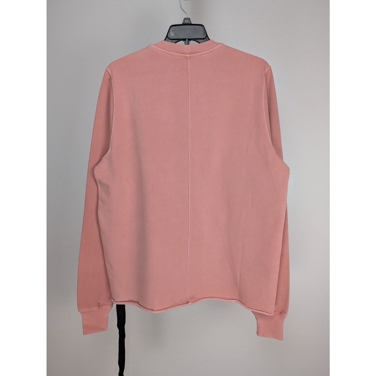 Rick Owens o1rshd1 Crewneck Sweat Sweatshirt in Dark Pink Size US M / EU 48-50 / 2 - 8 Thumbnail