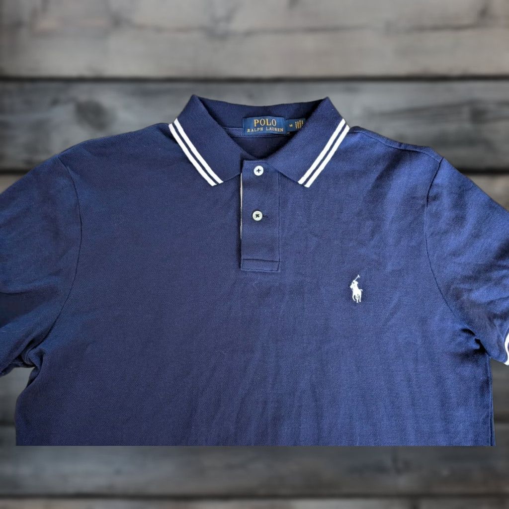 Polo Ralph Lauren Polo Ralph Lauren US Open Polo Shirt Mens Medium Blue Tennis Casual Activewear Size US M / EU 48-50 / 2 - 1 Thumbnail